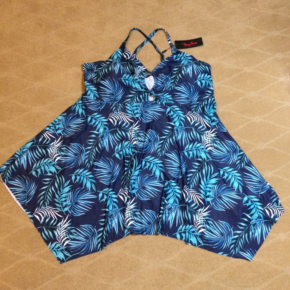 Hanna Nikole NWT 2-Piece Swim Set, 28W - Picture 2 of 16